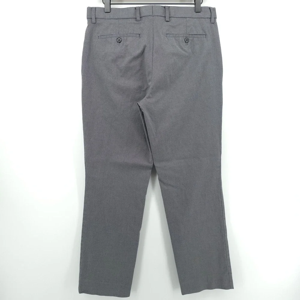 Banana Republic Slim Fit Mens Chino Pants 32x30 Gray Business Casual Trousers